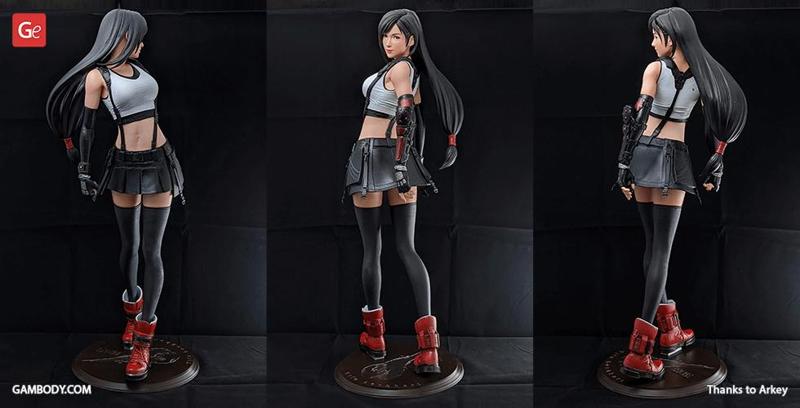 Tifa Lockhart STL files for 3D Printing | Assembly Model