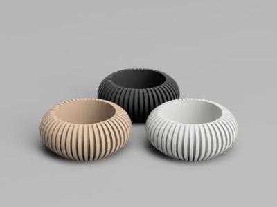 Modern Torus LED Tealight