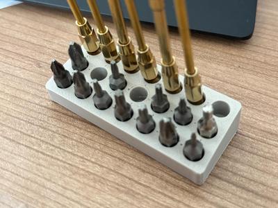 Simple Bitholder / 7×3 rows 7mm Bits