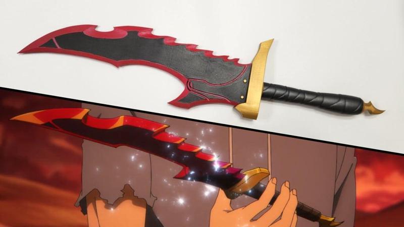 Knight Killer Dagger from the Solo Leveling Anime
