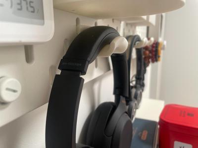 IKEA Pegboard Headphone Hanger