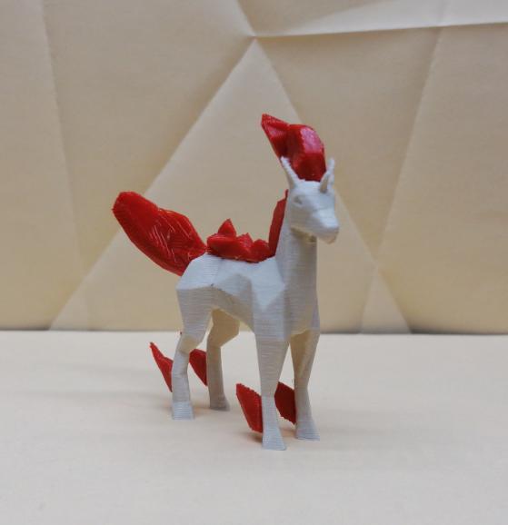 Rapidash Low Poly