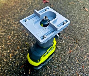 Ryobi Compact Router – 4″ Sliding Bevel Guide