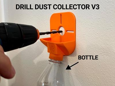 Drill Dust Collector and Guide V3