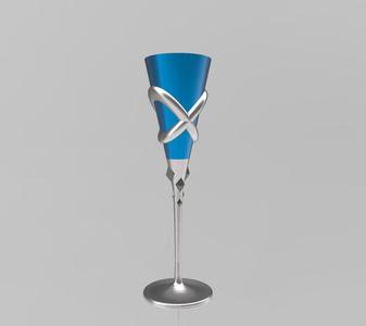 Marvel Rivals Hellfire Gala Flute (Emma Frost champagne glass)