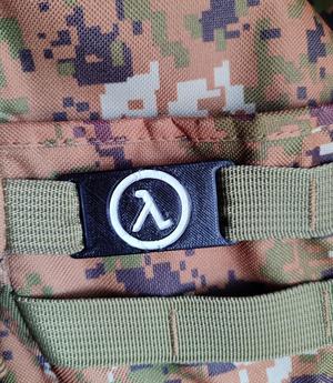 Half-Life molle logo hueco
