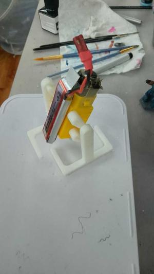 Print-in-place (almost) TT motor toddler walker robot remix