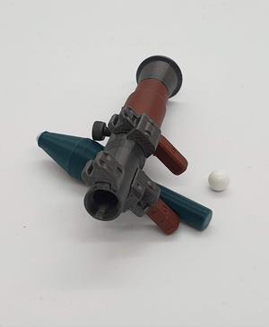 RPG Keychain — Shoots printable rockets & BBs