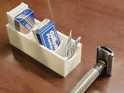 Razor Blade Storage Box