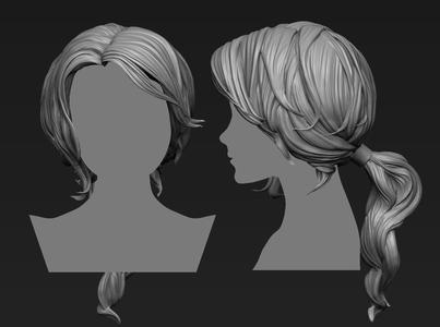 Hair 10 Printable