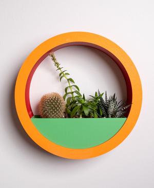 Circle Planter with Hidden Drainage