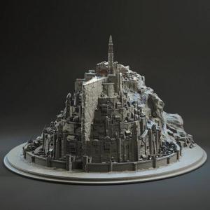 Minas Tirith STL Files for 3D Printing | Assembly Model