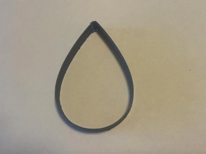 Oil Drop/ Edmonton OILERS Cookie Cutter Stencil- NHL- Stanley Cup