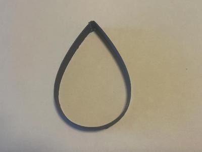 Oil Drop/ Edmonton OILERS Cookie Cutter Stencil- NHL- Stanley Cup