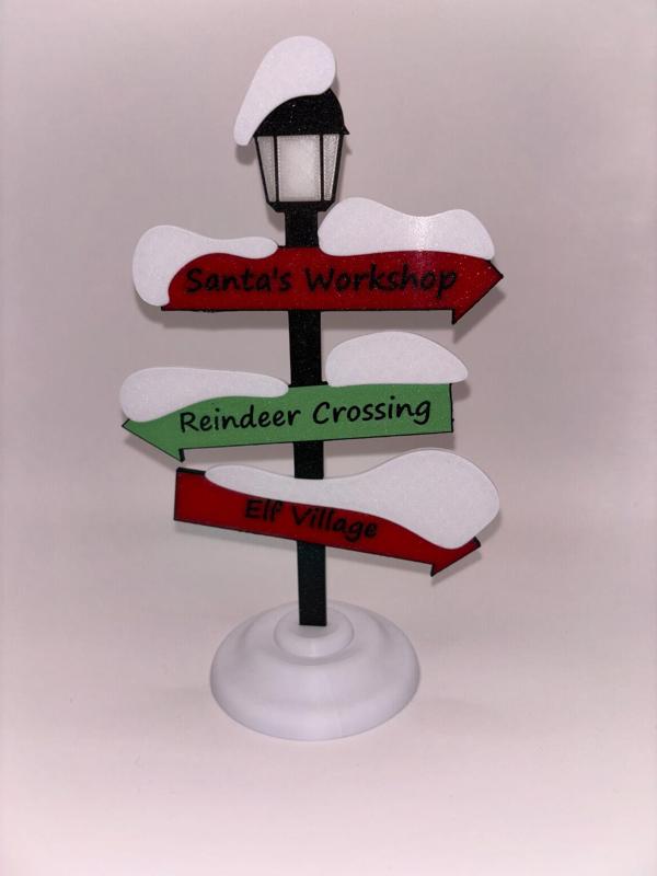 Christmas sign – Santa’s Workshop