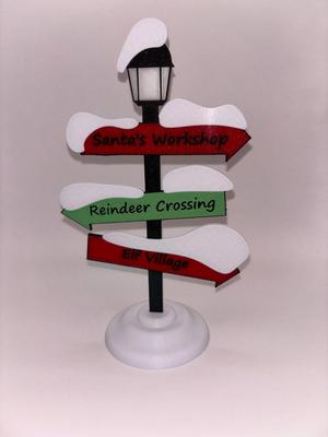 Christmas sign – Santa’s Workshop