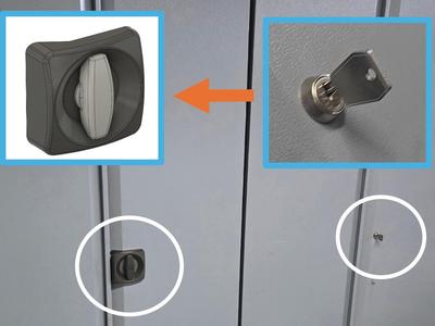 Küpper Workshop Cabinet Key for Panel Lock