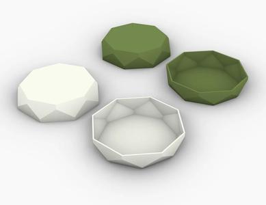 LOW POLY STAND-BOWL