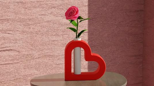 Heart Vase – Flower Vase (Decoration)