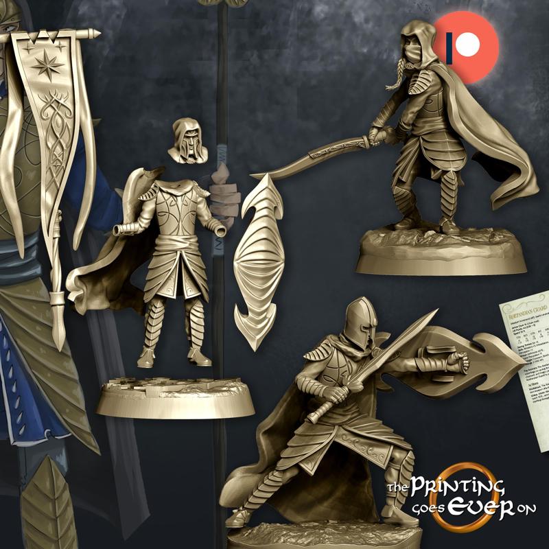 Modular Elven Guards – Presupported