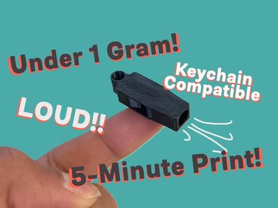 Micro Whistle (Under 1 Gram)