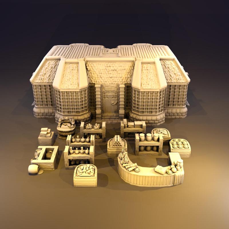 Zaris’s Alembic Solutions Alchemy Store & Furnishings Pack