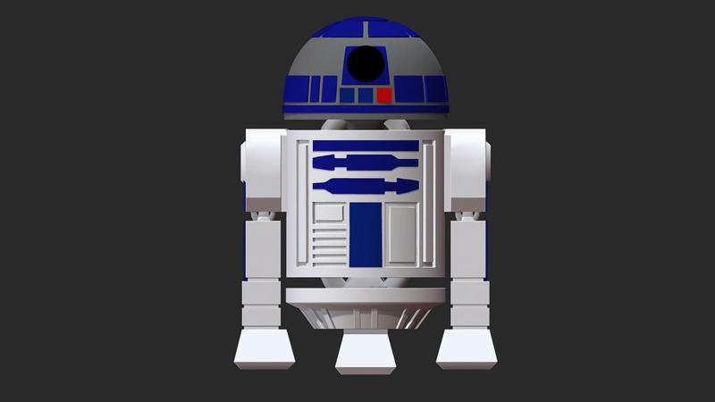 R2D2 wiggle bot – Star Wars articulated fun