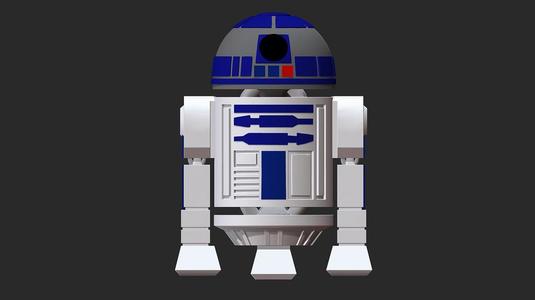 R2D2 wiggle bot – Star Wars articulated fun
