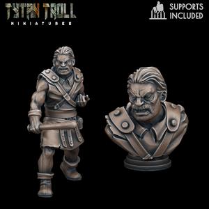 Curse of Strahd – Milosh Mini Bust Combo [Pre-Supported]