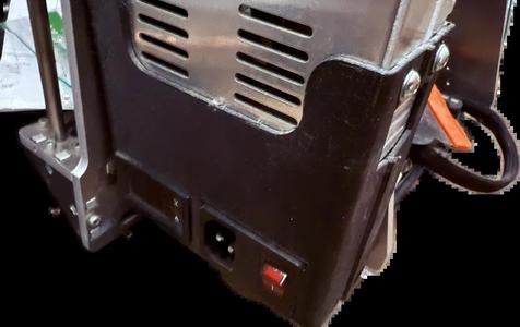 MeanWell SP320 cover with voltage/amperage meter