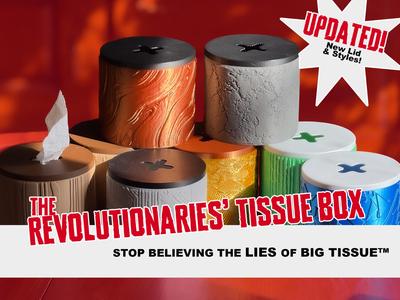 The Revolutionaries’ Toilet Paper Tissue Box