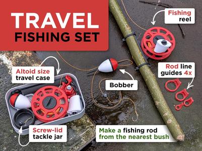 Travel Pocket Fishing Set – Altoid size box insert