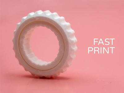 Fidget Spin Ring by Pork3D.com