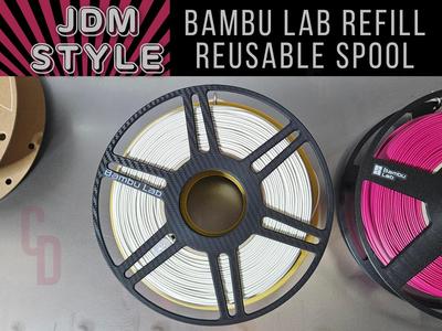 Bambu lab reusable refill spool JDM RPF1 Inspired