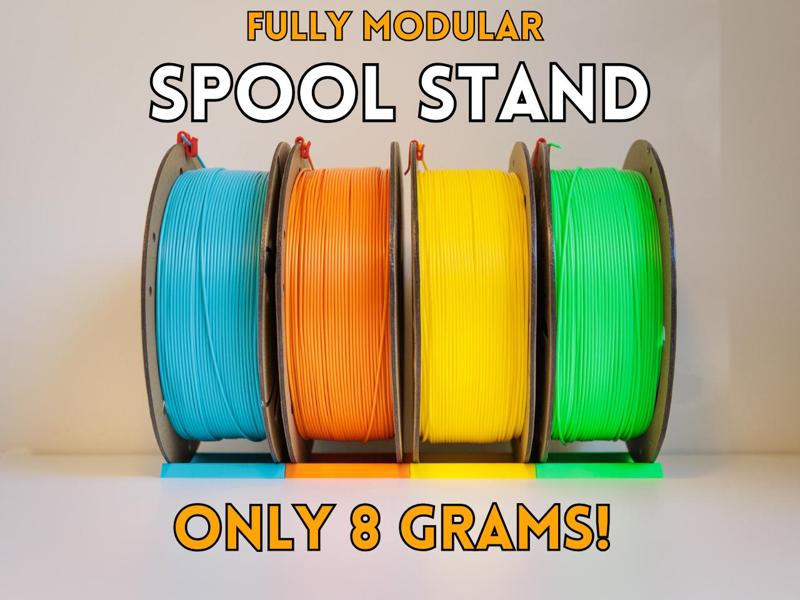 Modular Spool Stand, Only 8 Grams Each