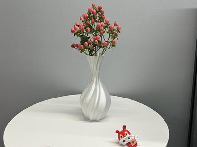 Silk Vase