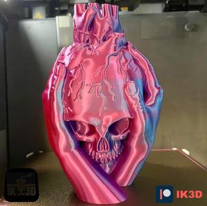 HEART BROKEN SCULPTURE – EASY PRINT