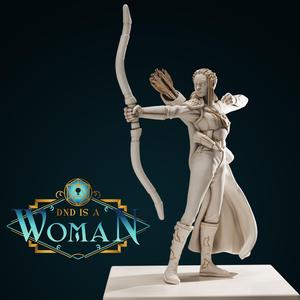Elf Ranger – Veralli – 28/32mm and 75mm