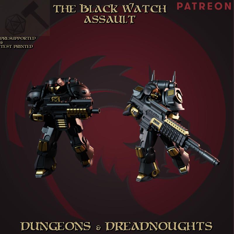 Black Watch – Anti-Magic Assault Marines- 5e Stats