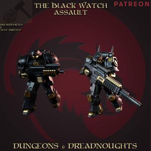 Black Watch – Anti-Magic Assault Marines- 5e Stats