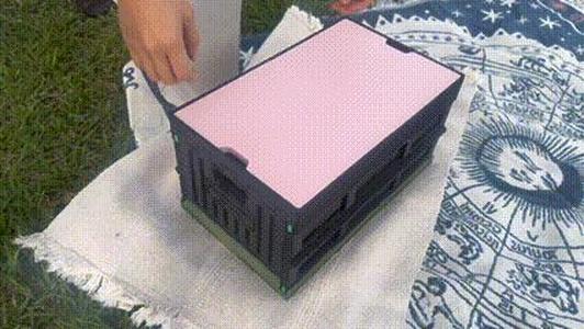Foldable storage box chair