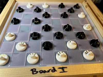 Chess Board Square Fields Anti Warping Magnets