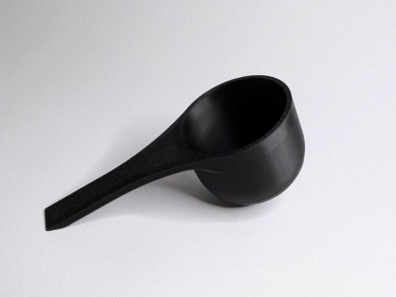 Dual function Washing powder spoon with chisel tip
