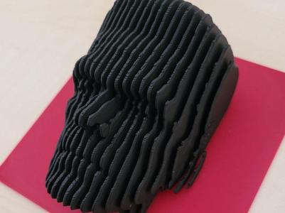 Layered sculpture Frankenstein
