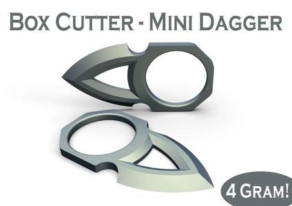 Box cutter – Mini daggers