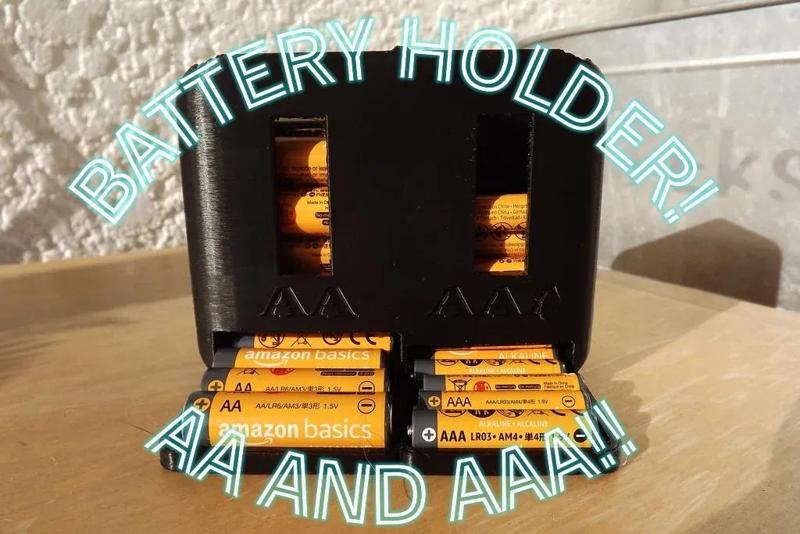 battery holder/dispenser