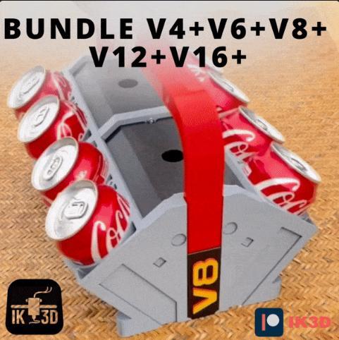 BUNDLE V4+V6+V8+V12+V16 AND UP ENGINE MOTOR CAN COOLER