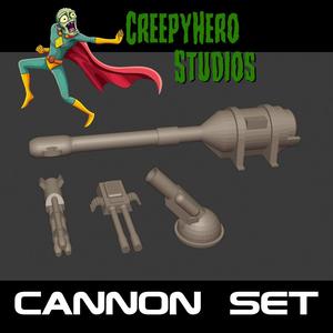 Gaslands Cannon Set