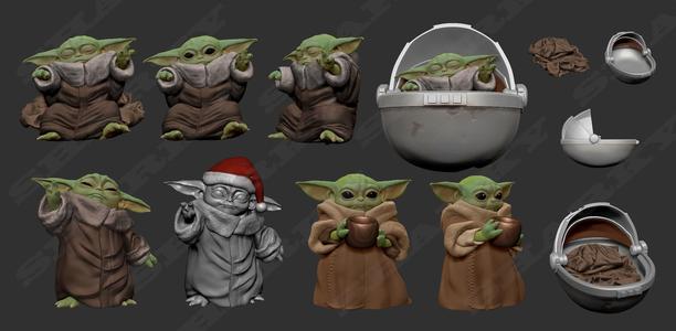 baby yoda force