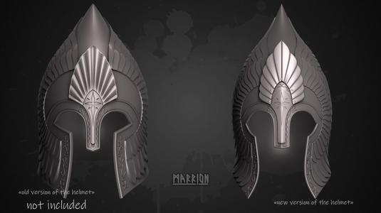 REMAKE Gondor Helmet LotR